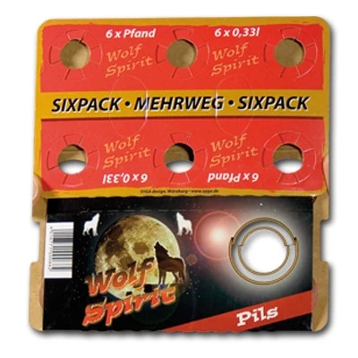 Sixpack-Aufstecker für 0,33 l Flaschen 2